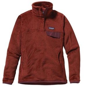 Patagonia snap tee rusted iron fleece
